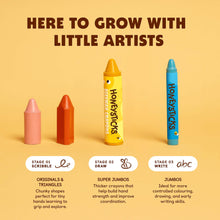 Load image into Gallery viewer, Honeysticks Beeswax Crayons Originals 10pk