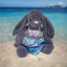 Load image into Gallery viewer, 35cm Bunny | Riley with a Purple Unicorn Dress