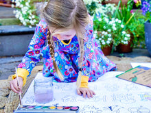 Load image into Gallery viewer, Jumbo Posters and Watercolour Paints Activity Set