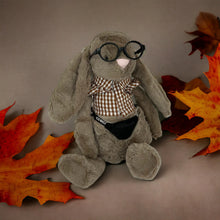 Load image into Gallery viewer, 30cm or 35cm Bunny | Avery with brown check shirt