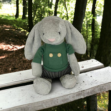 Load image into Gallery viewer, 30cm Bunny | Walder with Green Jersey and Stripe Pants
