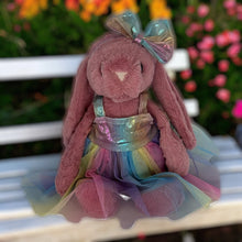 Load image into Gallery viewer, 35cm Bunny | Frankie with Rainbow Tutu Dress