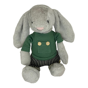 30cm Bunny | Walder with Green Jersey and Stripe Pants