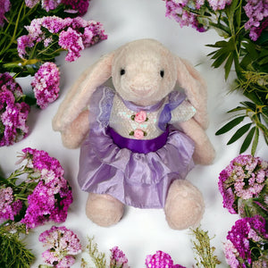 30cm Bunny | Kirby with Purple and Rose Dress