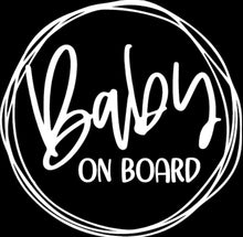 Load image into Gallery viewer, Baby on Board decal
