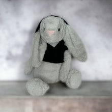 Load image into Gallery viewer, 30cm or 35cm Bunny | Walder with a Black Hoodie