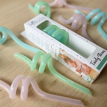 Load image into Gallery viewer, Twirly Straws x2