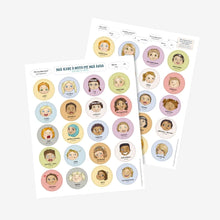 Load image into Gallery viewer, Kuwi and Friends Magnet Set - Ngā Kare ā-Roto / Feelings