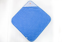 Load image into Gallery viewer, Hooded Baby Towel | Blue Dot