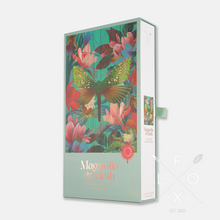 Load image into Gallery viewer, Magnolia and Moth Puzzle by Flox