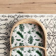 Load image into Gallery viewer, Bassinet Sheet/Change Mat cover | Evergreen