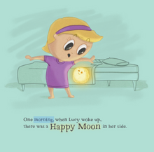 Load image into Gallery viewer, There’s a Happy Moon in my Side Book