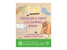 Load image into Gallery viewer, Toddlers First Colouring Book - An Endangered Animals Adventure
