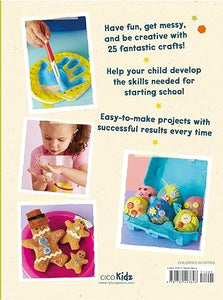 Let's Get Crafty with Salt-Dough: 25 creative and fun projects for kids aged 2 and up Book