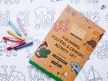 Load image into Gallery viewer, Jumbo Posters and Crayons Activity Set
