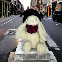 Load image into Gallery viewer, 30cm or 35cm Bunny | Blake with red check shirt
