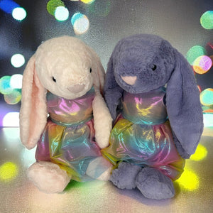 45cm Bunny | Kirby with Rainbow Dress