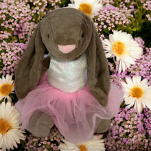 Load image into Gallery viewer, 45cm Bunny | Avery with Pink and White Sequin Tutu Dress

