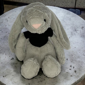 30cm or 35cm Bunny | Walder with a Black Shirt