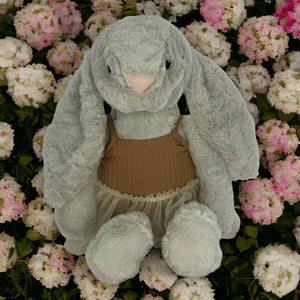 30cm or 35cm Bunny | Walder with a Brown Tutu Dress