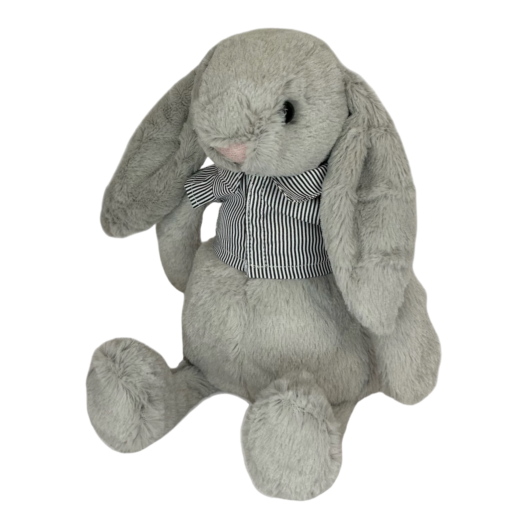 30cm or 35cm Bunny | Walder with Stripe Shirt