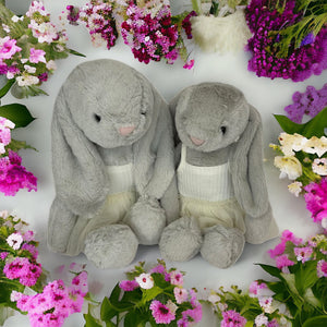 30cm or 35cm Bunny | Walder with white dress