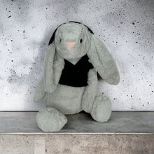 Load image into Gallery viewer, 30cm or 35cm Bunny | Walder with a Black Hoodie
