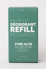 Load image into Gallery viewer, SOLIDSILK® Deodorant Refill Capsule (Pure Aloe) - No Tox Life
