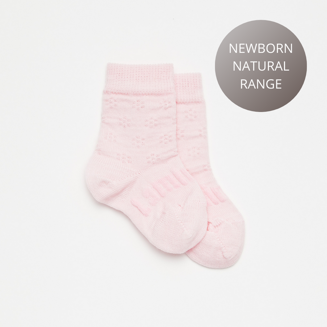 Merino Crew Socks | Dahlia