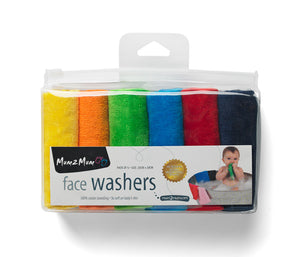 Face Washers | 6 Pack | Multiple colour options