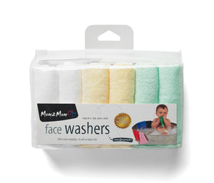 Face Washers | 6 Pack | Multiple colour options