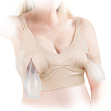 Load image into Gallery viewer, Hands Free Pumping and Nursing Bra
