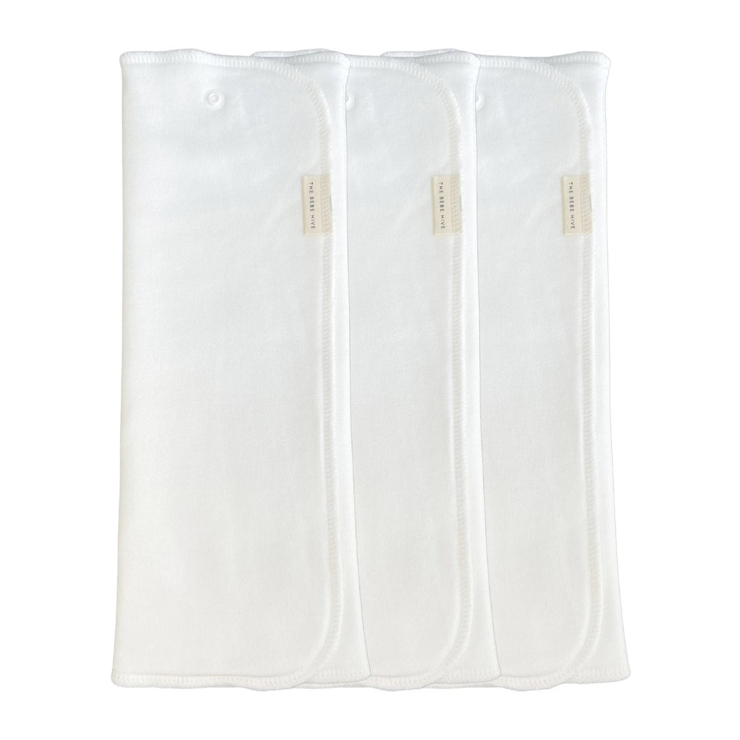 Bamboo Tri-Fold Nappy Booster Set