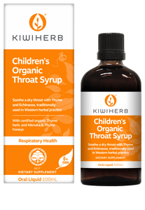 Children's Organic Throat Syrup | 100ml
