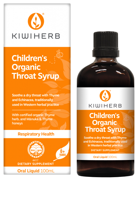 Children's Organic Throat Syrup | 100ml